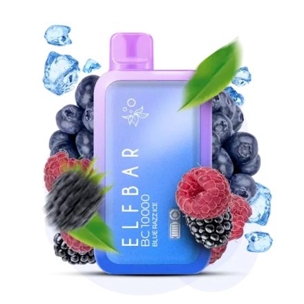 ELF BAR BC10000 - BLUEBERRY RASPBERRY 2% - RECHARGEABLE
