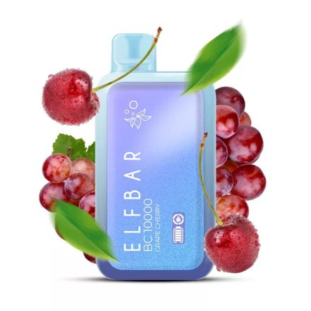 ELF BAR BC10000 - GRAPE CHERRY 2% - RECHARGEABLE