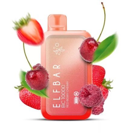 ELF BAR BC10000 - RED BERRY CHERRY 2% - RECHARGEABLE
