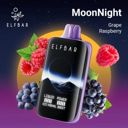 ELF BAR MoonNight 40000 GRAPE RASPBERRY 5%