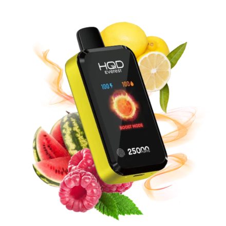 HQD EVEREST 25000 - Raspberry Watermelon Lemon 5%